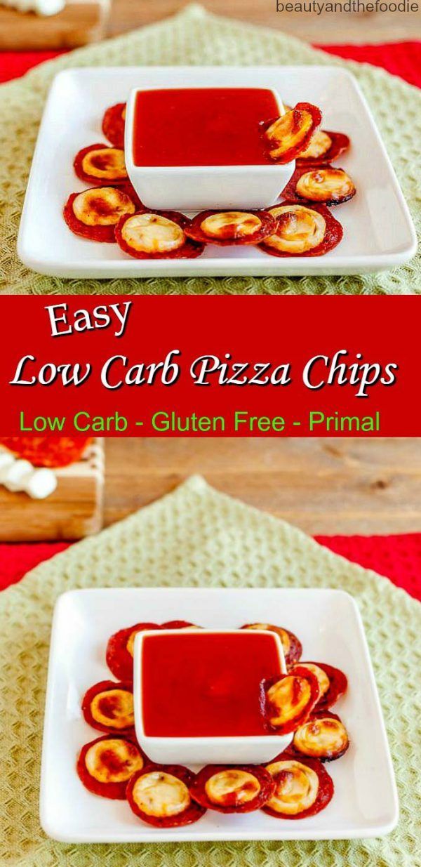 Low Carb Pizza Chips