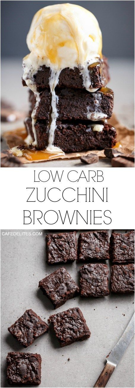 Low Carb Zucchini Brownies