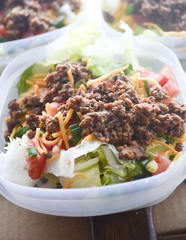 Low Carb/Low Sodium Taco Salad