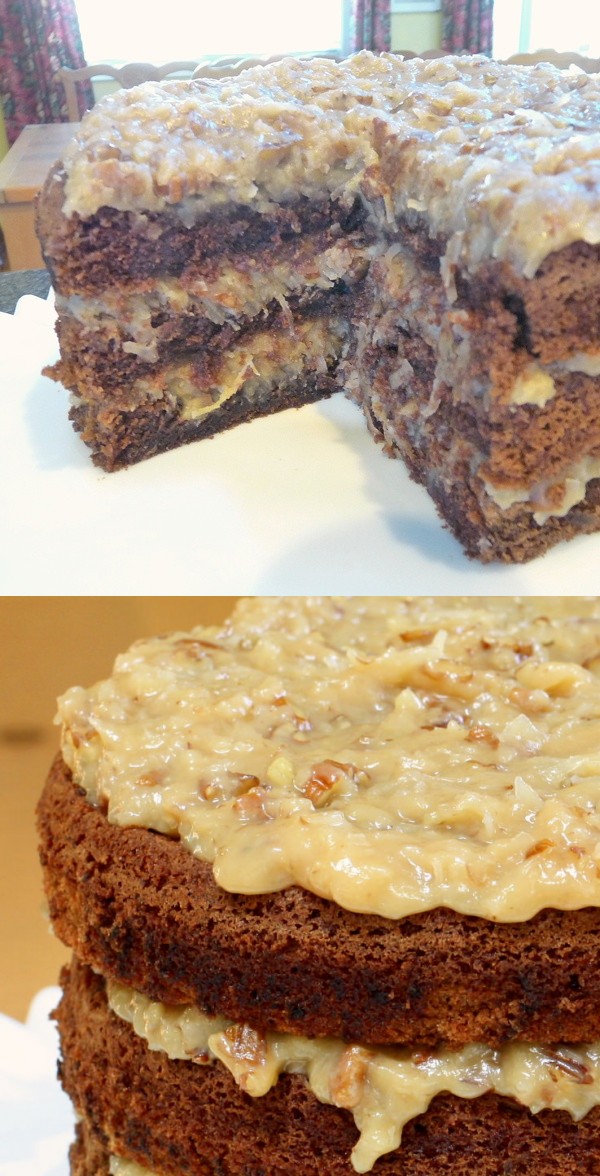 Made From Scratch German Chocolate Cake