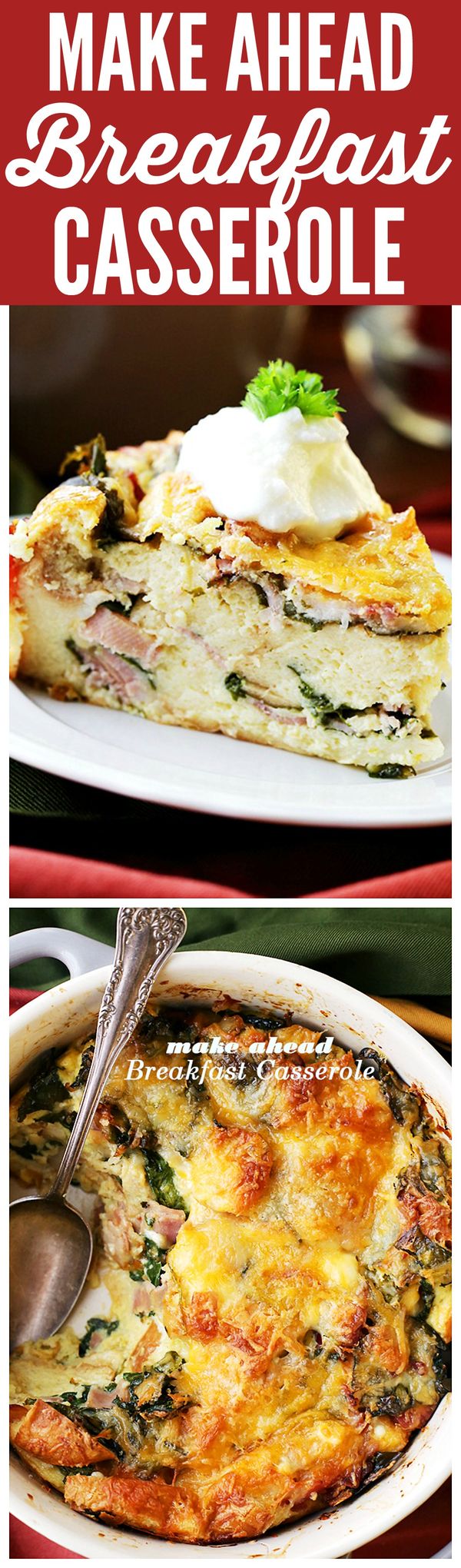 Make Ahead Breakfast Casserole