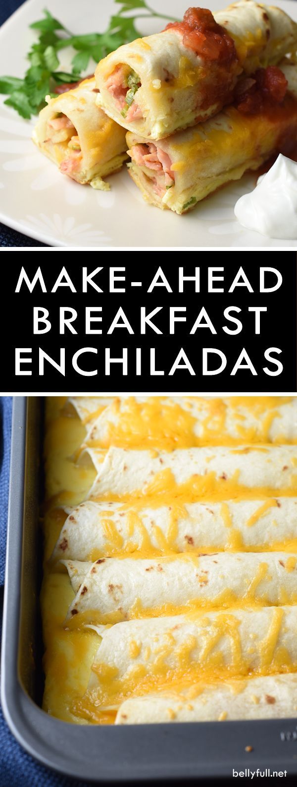 Make-Ahead Breakfast Enchiladas