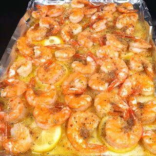 Make Lemon Butter Shrimp With Dried Italian Seasoning (Baked in Oven