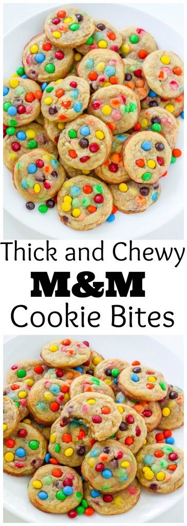 M&M Cookie Bites