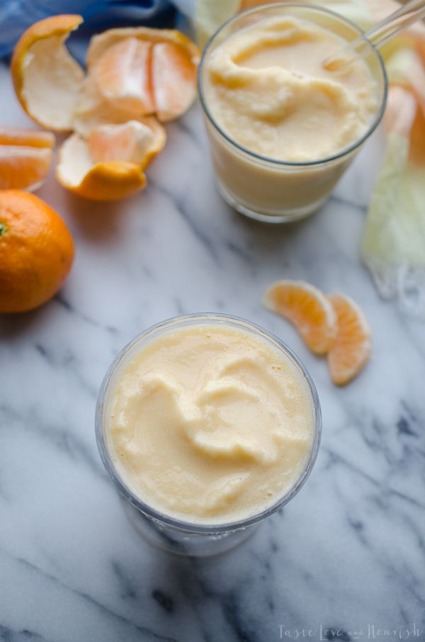 Mandarin Orange Creamsicle Smoothie