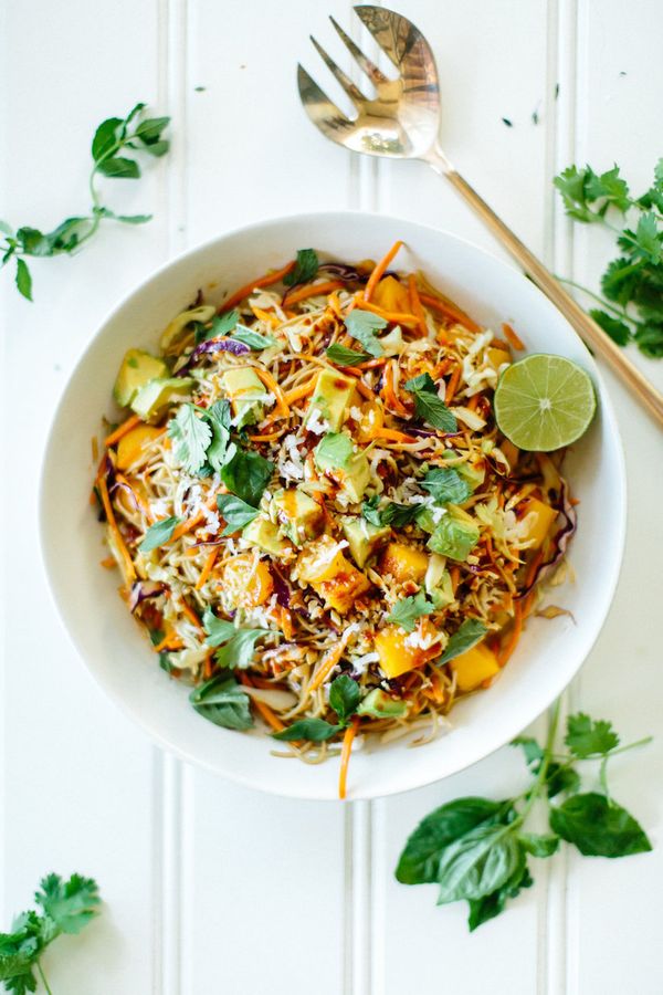 Mango & Coconut Soba Noodle Salad