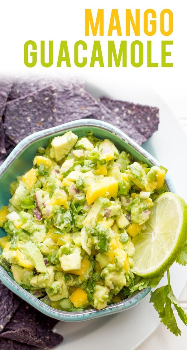 Mango Guacamole with Avocados From Mexico