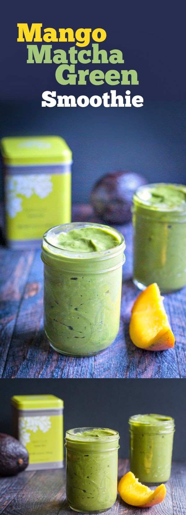 Mango Matcha Green Smoothie