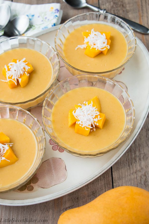 Mango Pudding (video