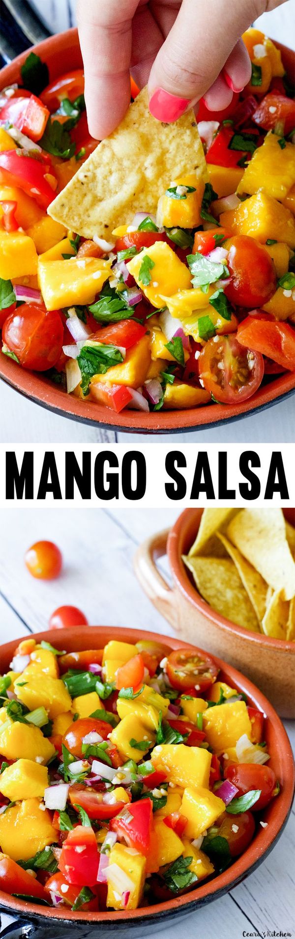 Mango Salsa with Lemon-Lime Vinaigrette