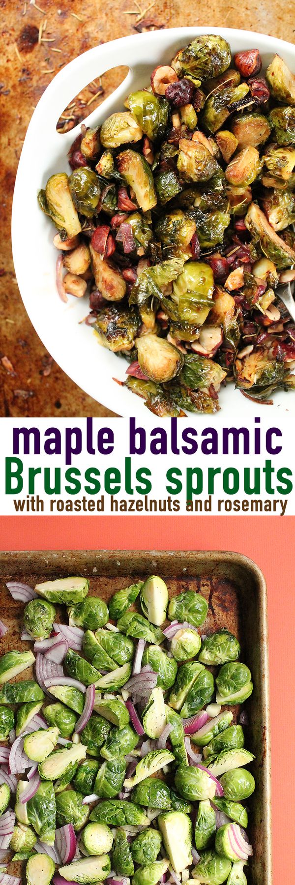 Maple Balsamic Brussels Sprouts