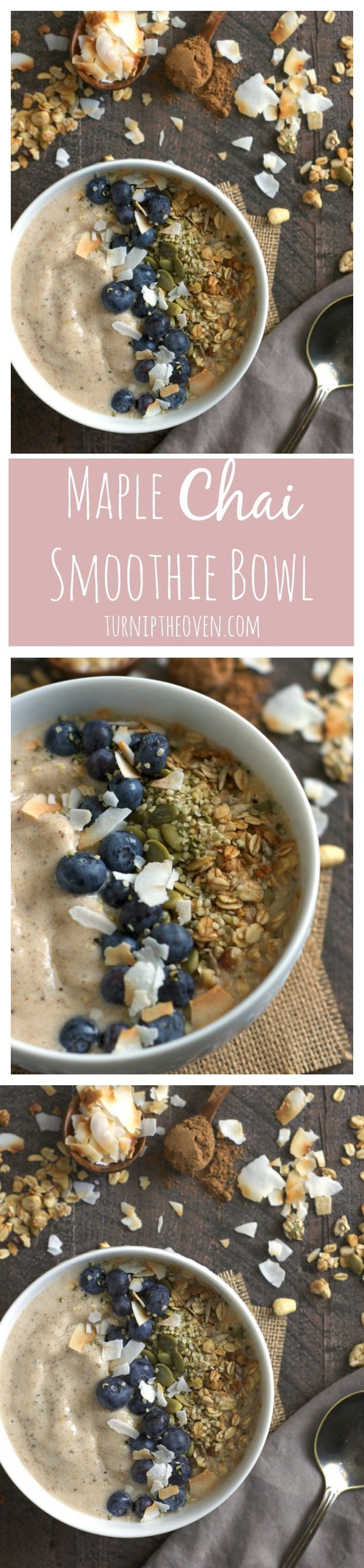 Maple Chai Smoothie Bowl