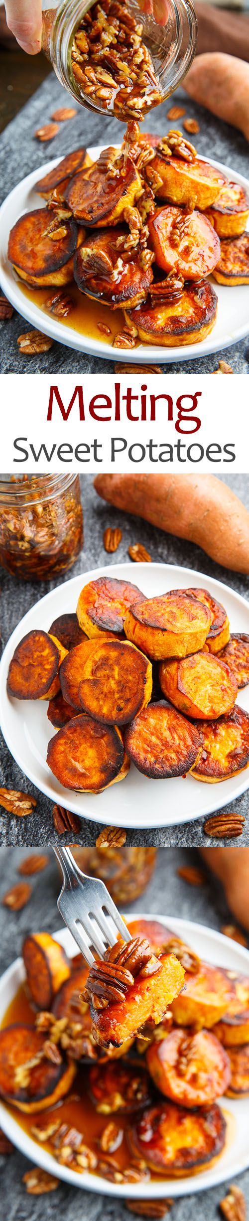 Maple Pecan Melting Sweet Potatoes