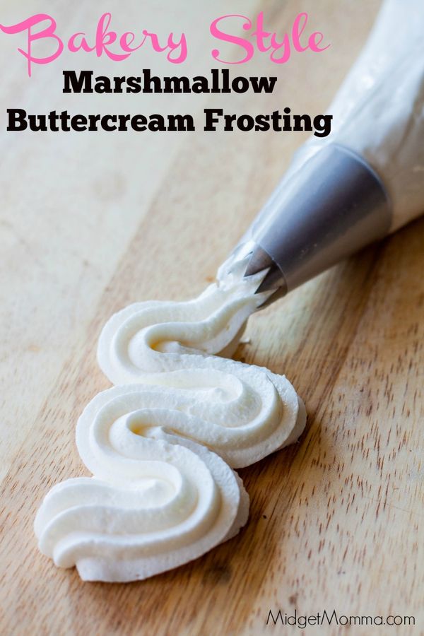 Marshmallow Buttercream Frosting