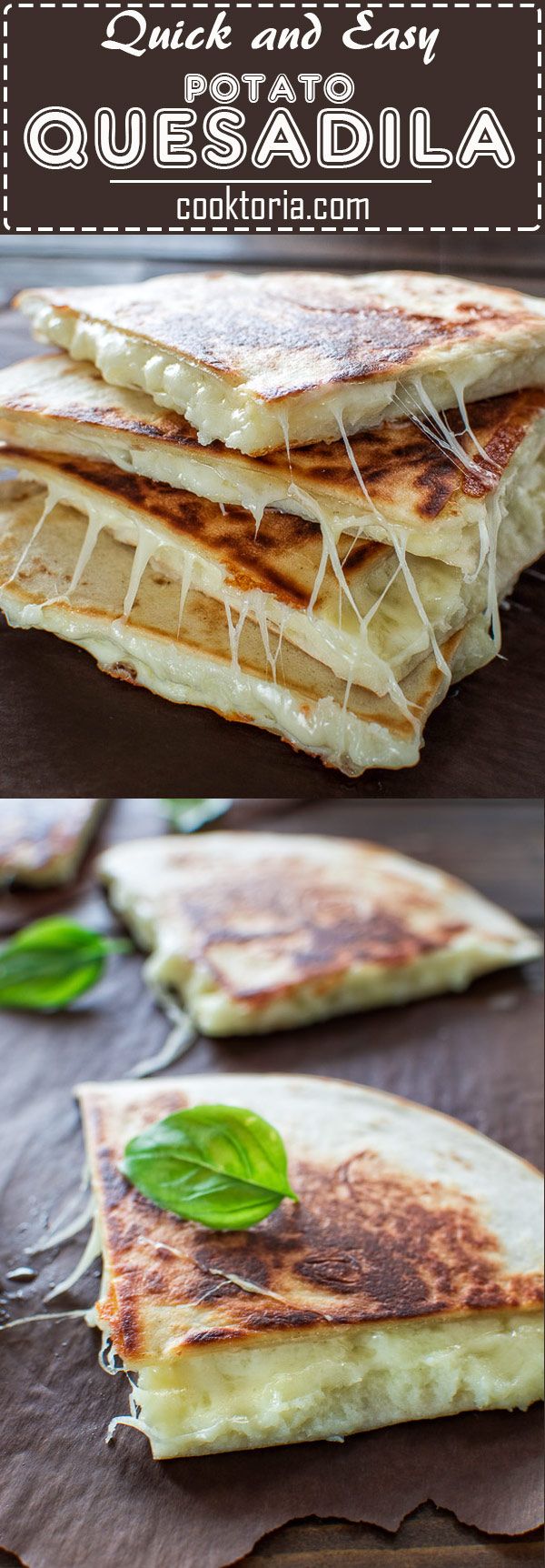 Mashed Potato Quesadilla