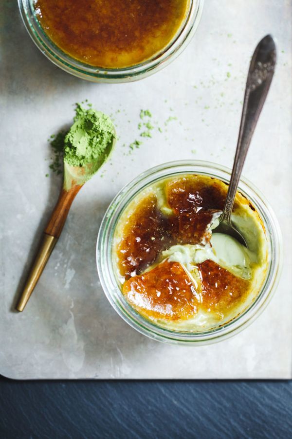 Matcha Breakfast Brûlée