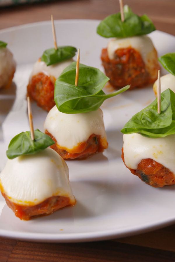 Meatball Parm Skewers