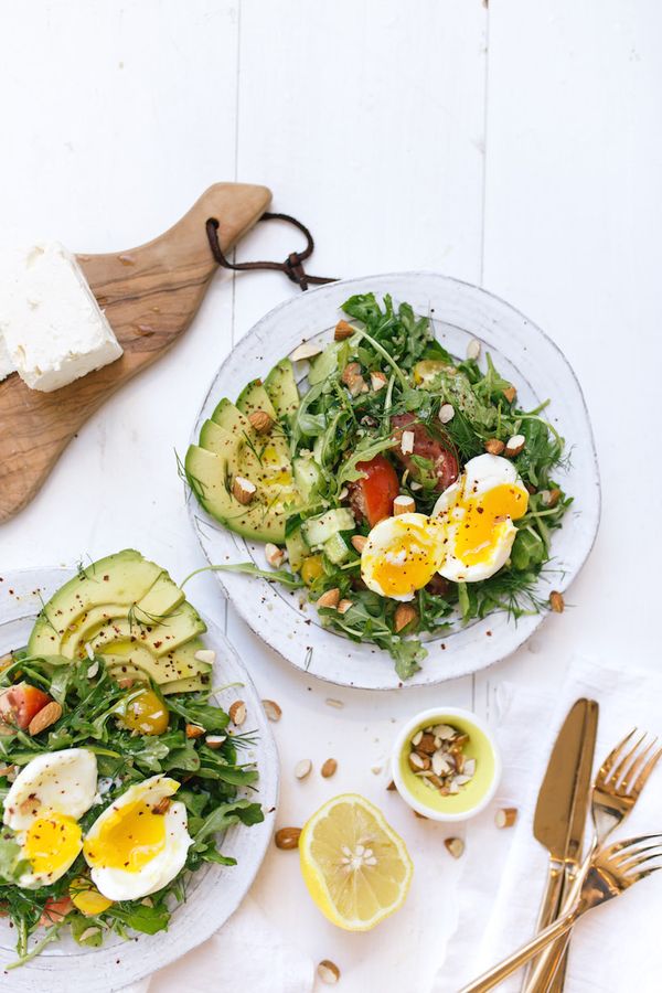 Mediterranean Breakfast Salad