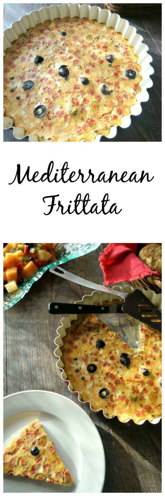 Mediterranean Frittata #SundaySupper