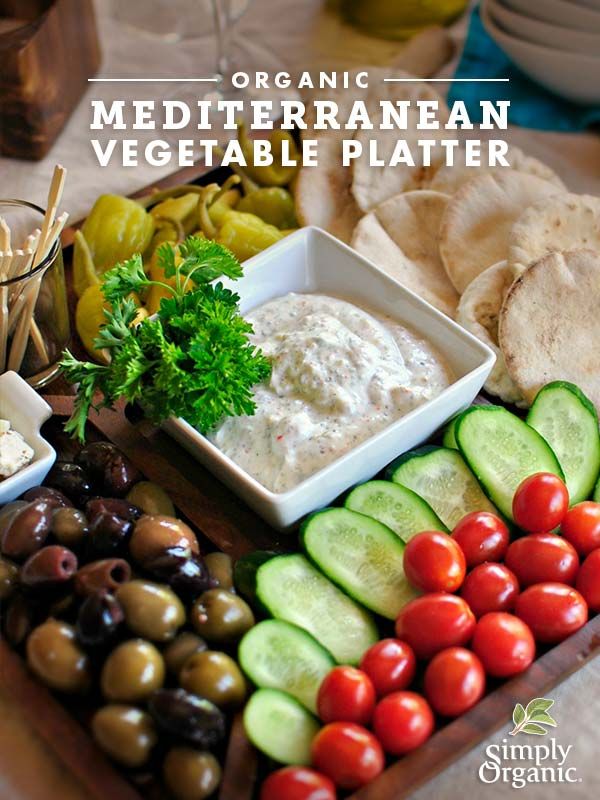 Mediterranean Vegetable Platter