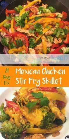 Mexican Chicken Stir Fry Skillet