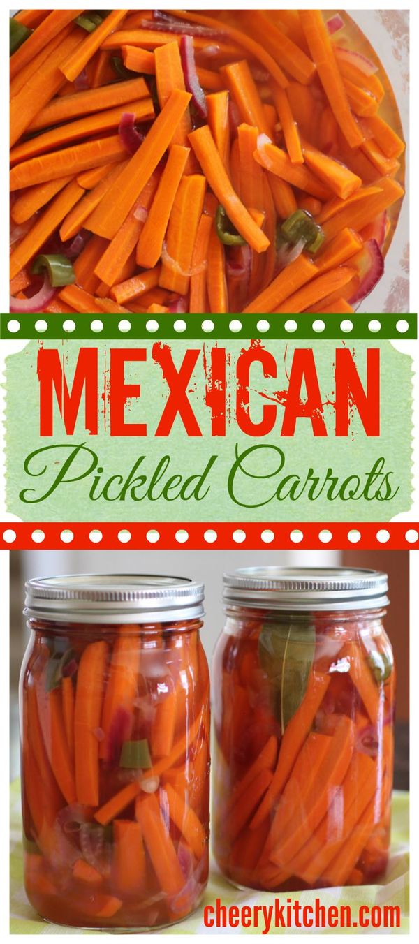 Mexican Pickled Carrots