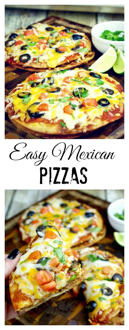 Mexican Pizzas