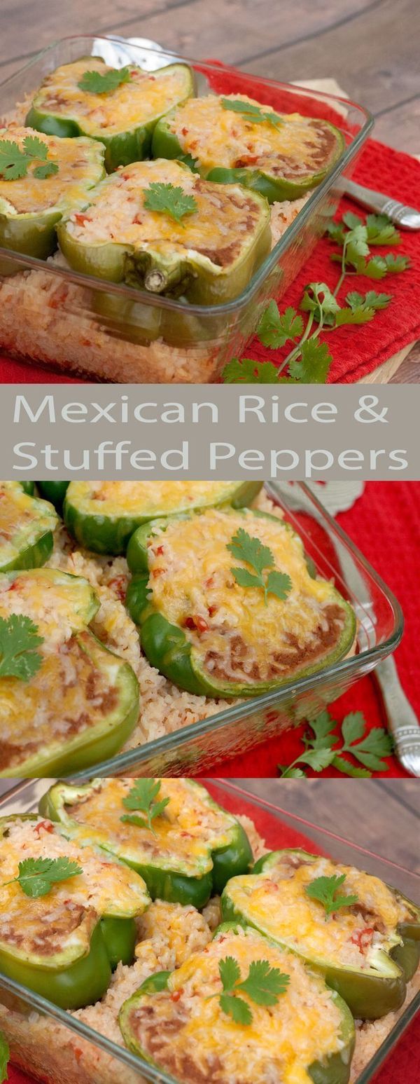 Mexican Style Stuffed Peppers with a Twist