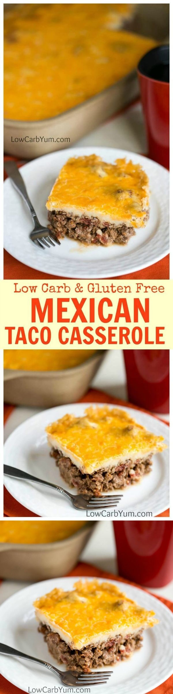 Mexican Taco Casserole - Taking Out the Carbage