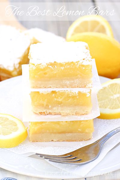 Meyer Lemon Bars