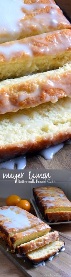 Meyer Lemon Buttermilk Pound Cake