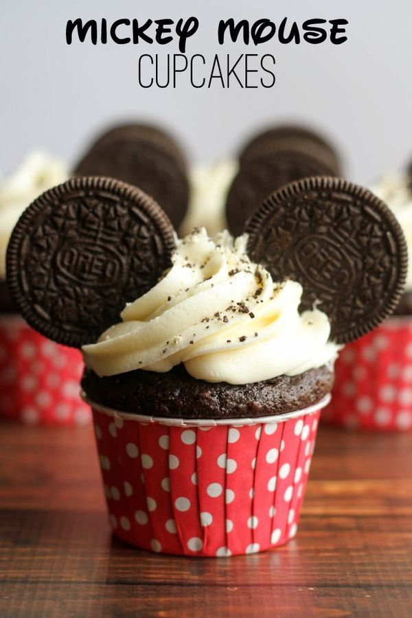 Mickey Mouse Cupcakes