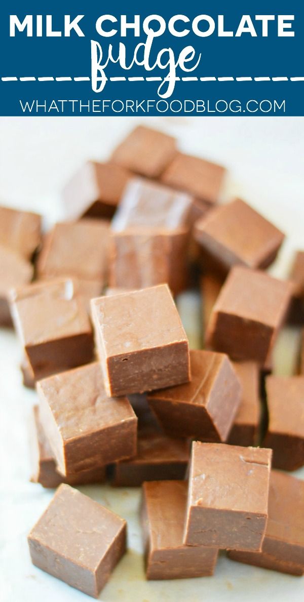 Milk Chocolate Fudge