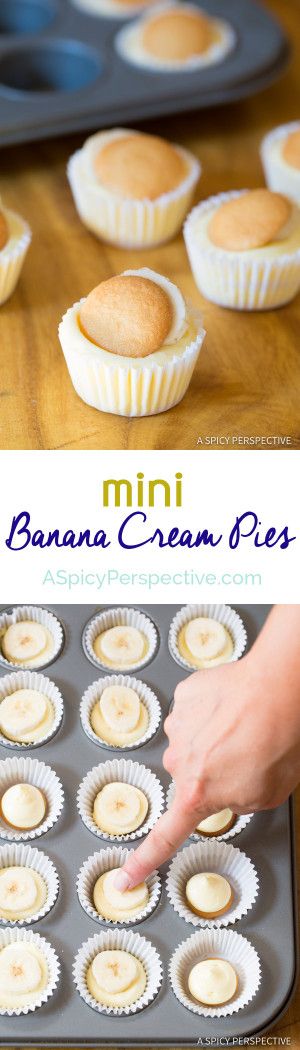 Mini Banana Cream Pie