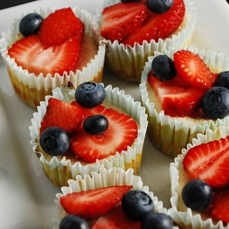 Mini Cheesecakes (Weight Watchers: 2 pts