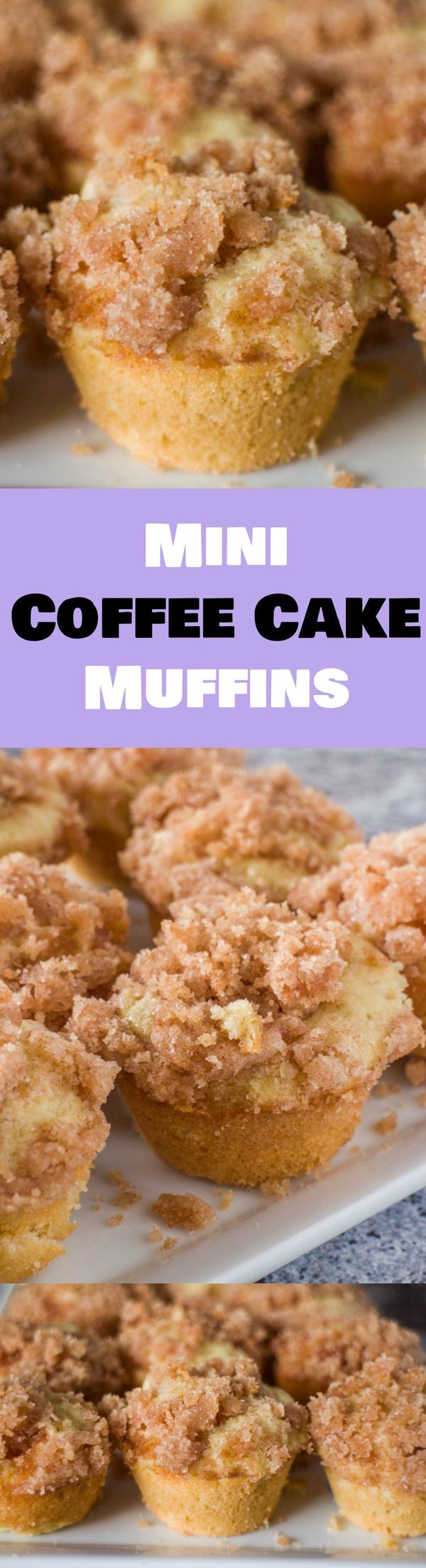 Mini Coffee Cake Muffins