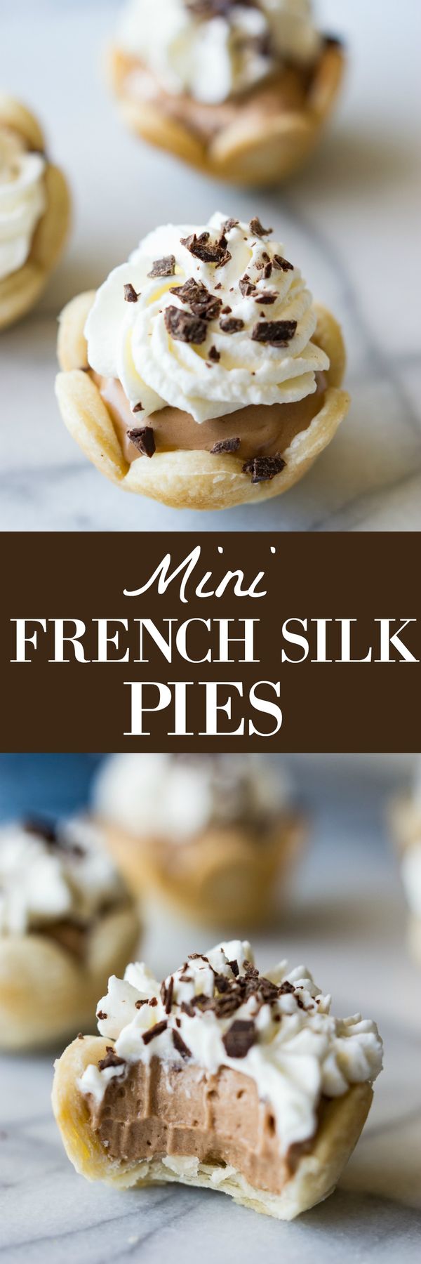 Mini French Silk Pie
