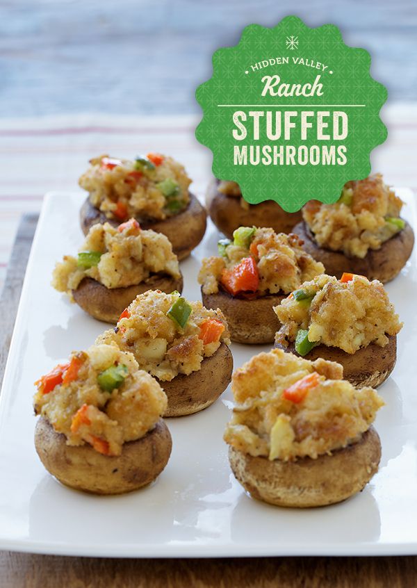 Mini Stuffed Mushrooms