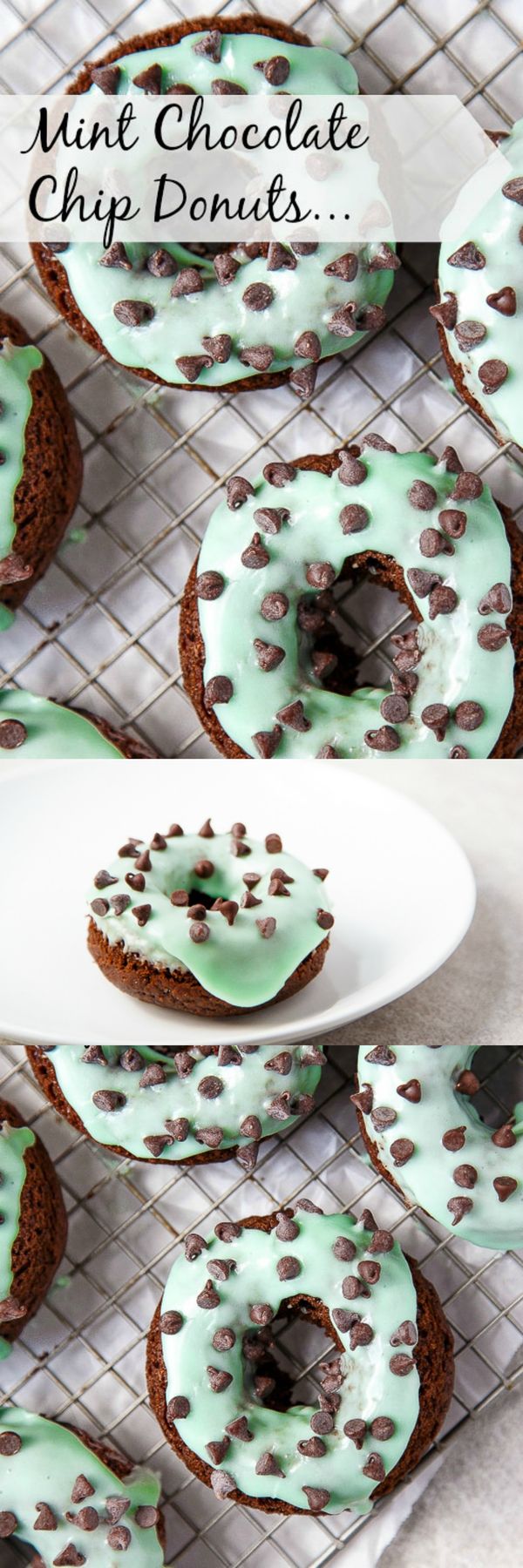 Mint Chip Donuts