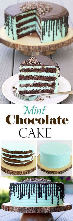 Mint Chocolate Cake