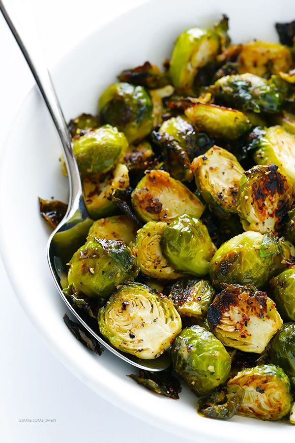 Miso Roasted Brussels Sprouts