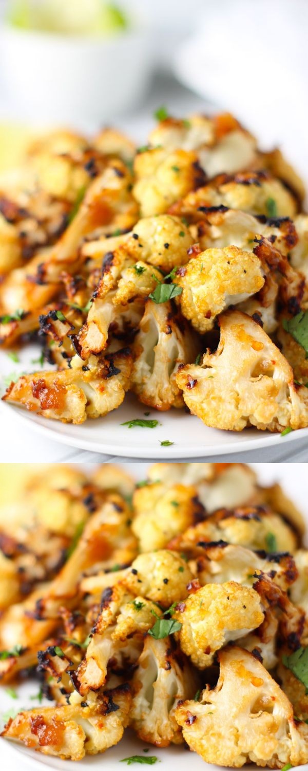 Miso Roasted Cauliflower