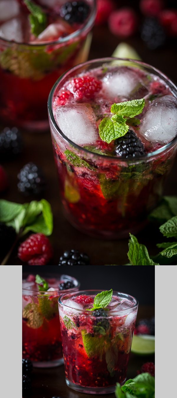 Mixed Berry Mojito