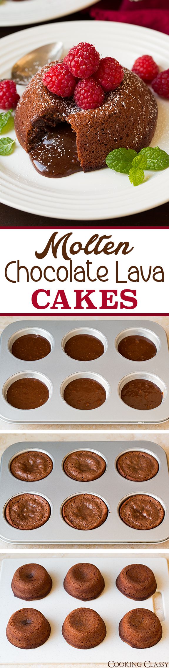 Molten Chocolate Lava Cakes