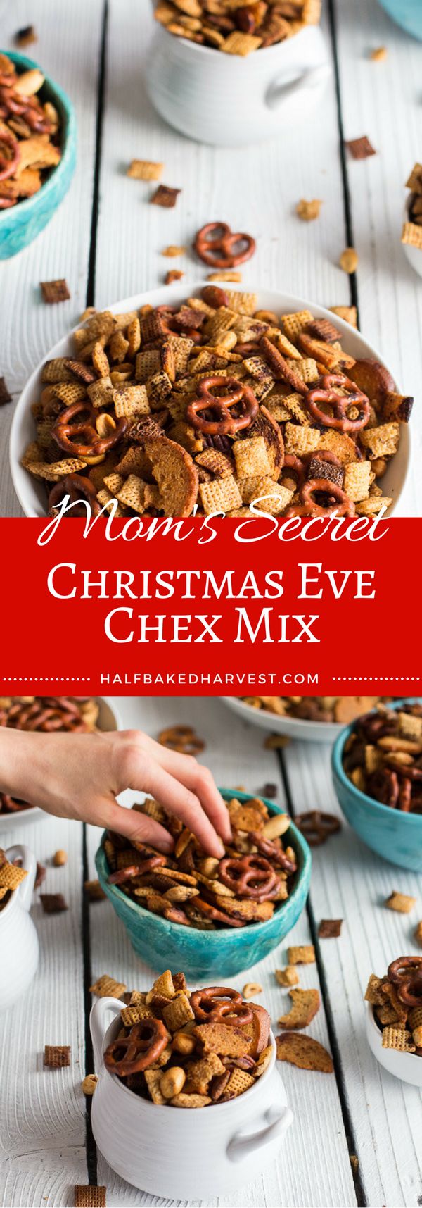 Mom’s Secret Christmas Eve Chex Mix