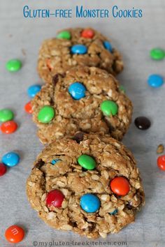 Monster Cookies (Gluten-free