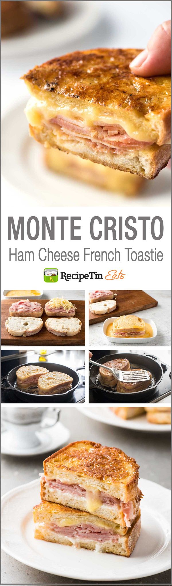 Monte Cristo (Ham Cheese Breakfast Sandwich