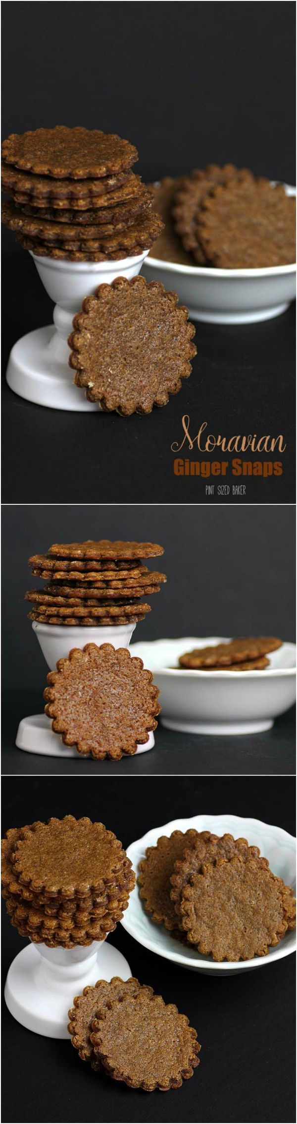 Moravian Ginger Snap Cookies