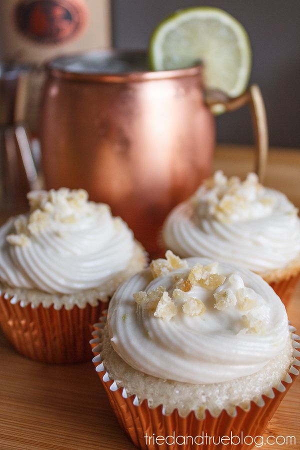 Moscow Mule Cupcakes