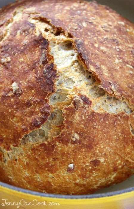 Multigrain No Knead Bread